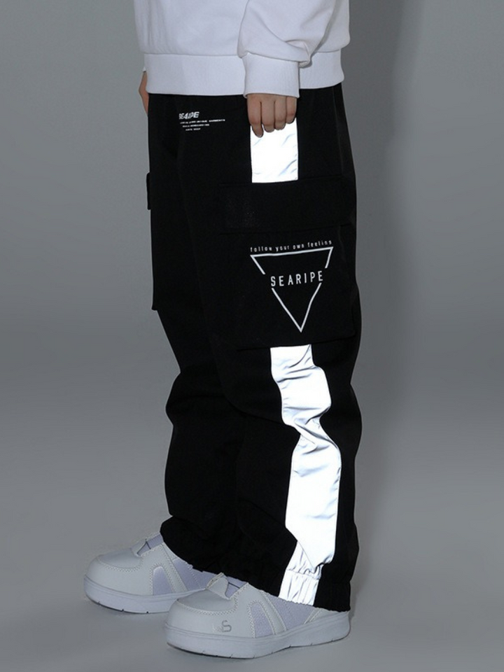 Searipe Reflective Cargo Snow Pants - Women's - Snowears- 