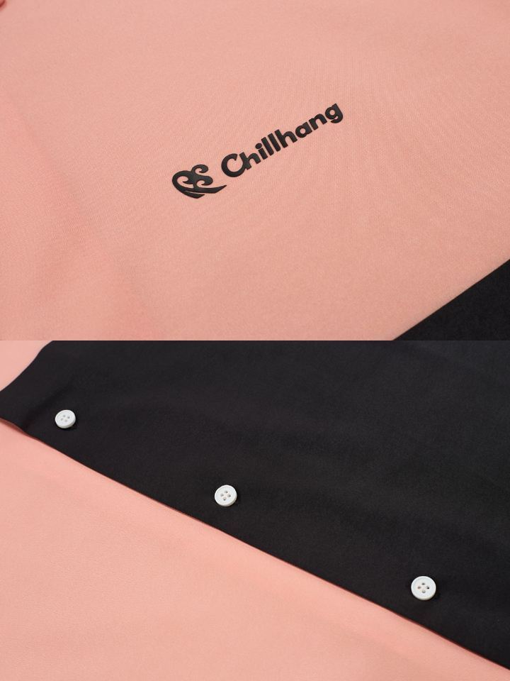 CHILLHANG Retro Colorblock Cuba Shirt - Unisex - Snowears- T-Shirts