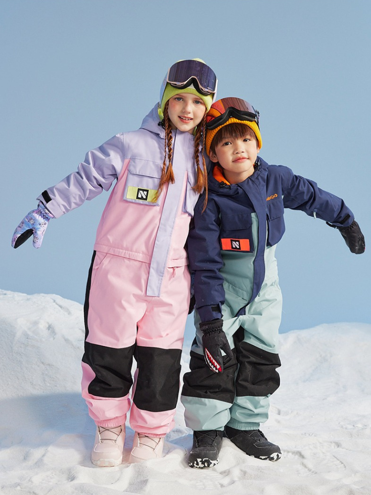 NANEND Kids Alpine Explorer Ski Jumpsuit - US ONLY - Snowears- Suits