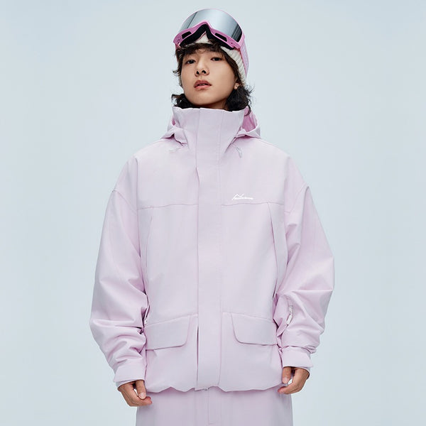 NIS 2L Solid Color Loose Jacket - Unisex Nowinsnow | Snowears.com