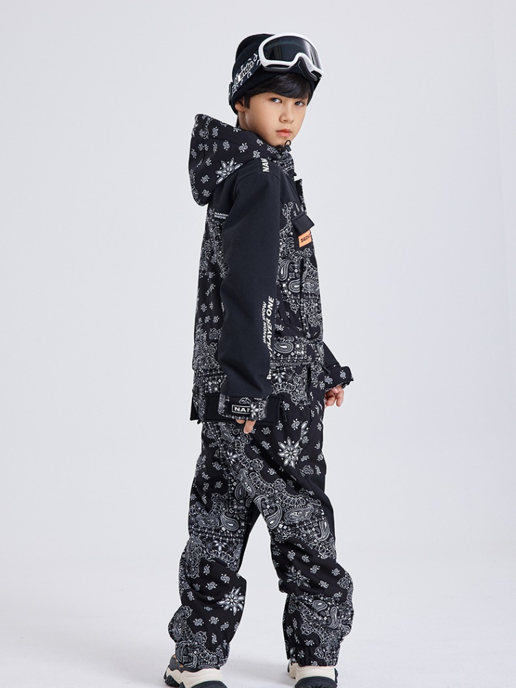 NANDN Kids Little Expedition Snow One Piece - Snowears- kids one piece
