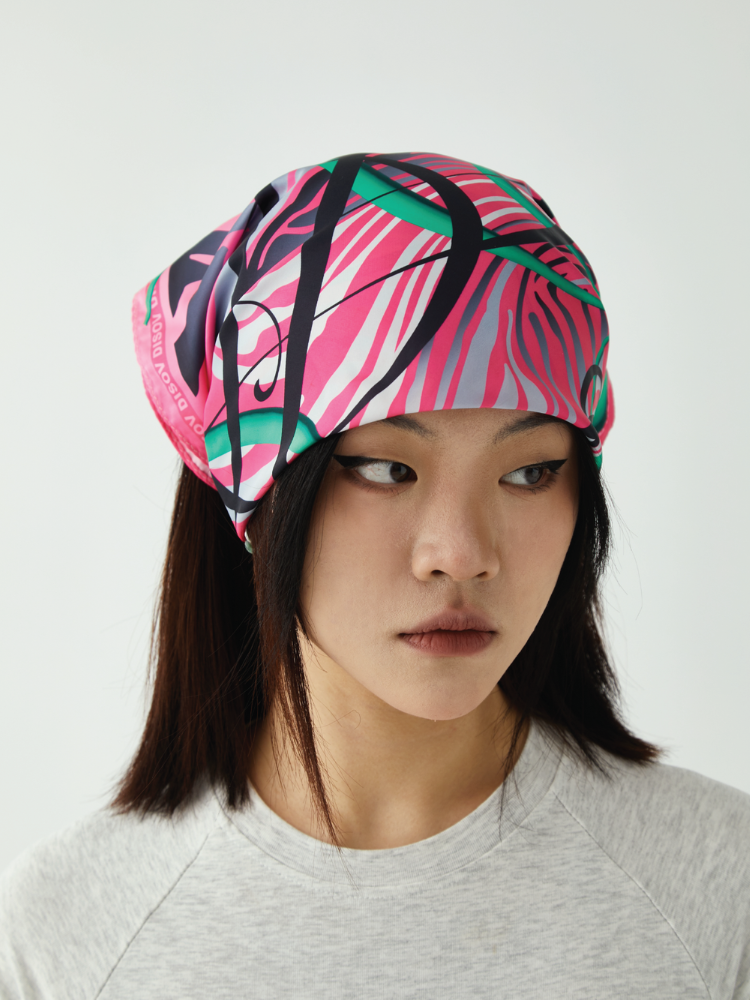 DISOV Pink Maze Bandana DISOV | Snowears.com