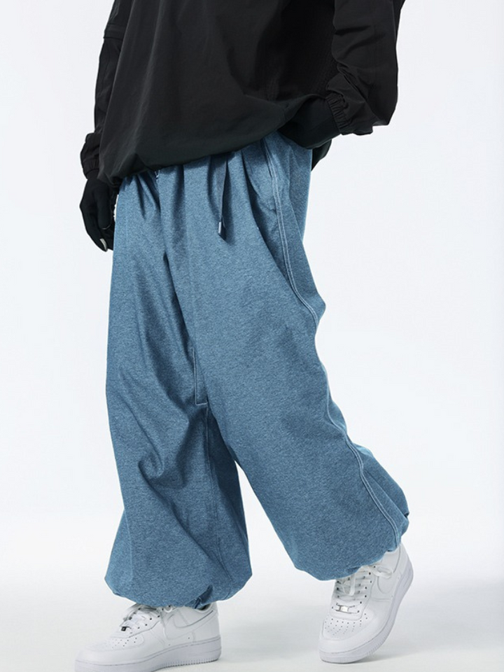 POMT Demin Baggy Snow Pants - Unisex - Snowears- Snow/Ski Pants