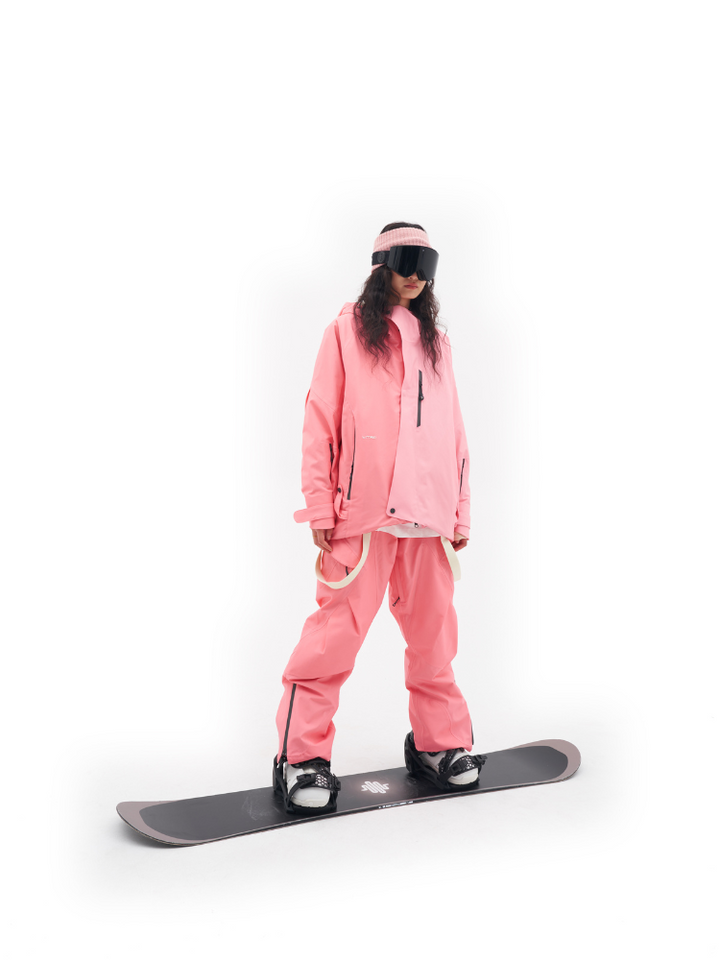 LITAN Gradient Color Mountain Snow Pants - Snowears-snowboarding skiing jacket pants accessories