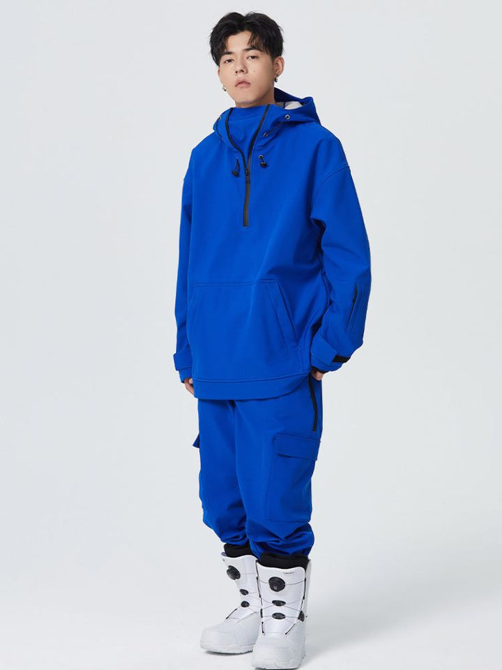 Searipe Klein Blue Monochrome Snow Suit - Snowears-snowboarding skiing jacket pants accessories