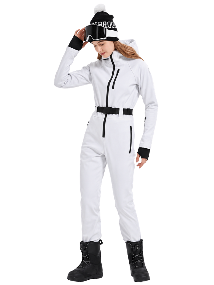 Doorek Women's Slim Ski Jumpsuit - Ski One Piece for Womens - Snowears