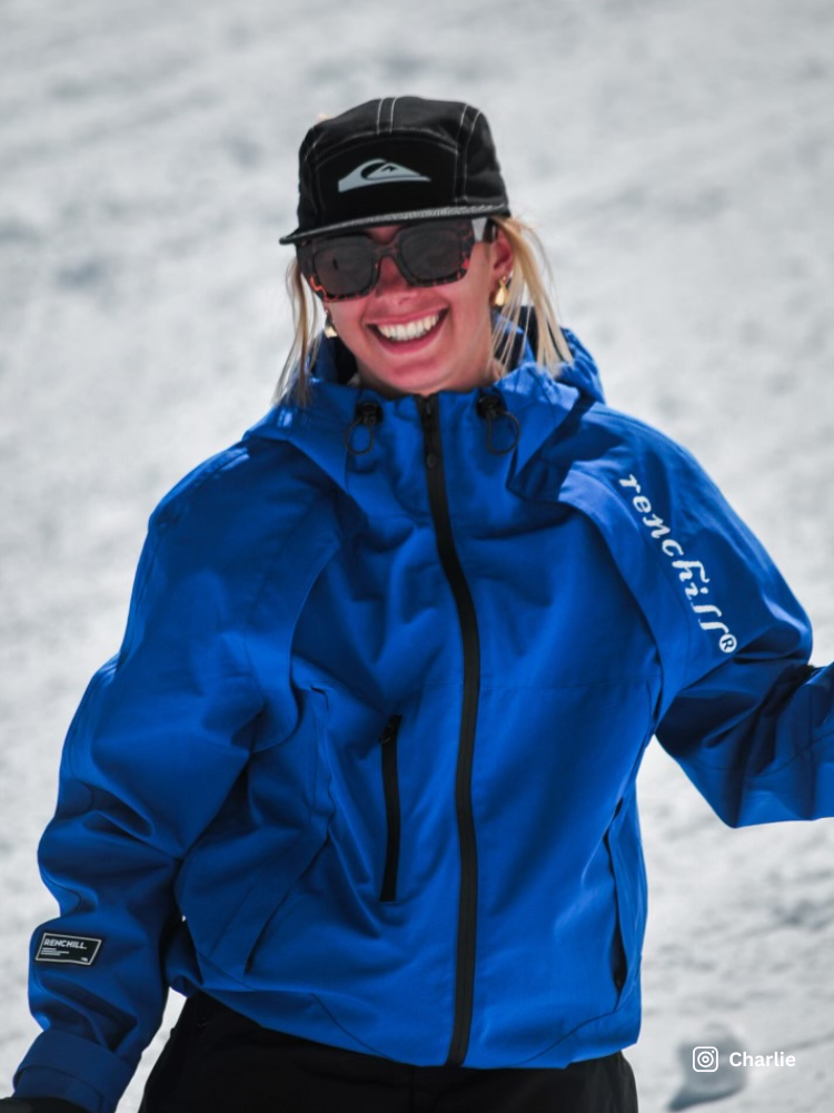 RenChill 3L Peak Performance Ski Jacket - Unisex Blue Renchill | Snowears.com
