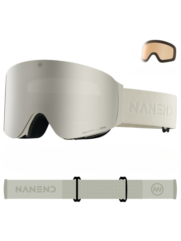 NANEND LumenFlash Zeiss Ski Goggles - Snowears- goggle