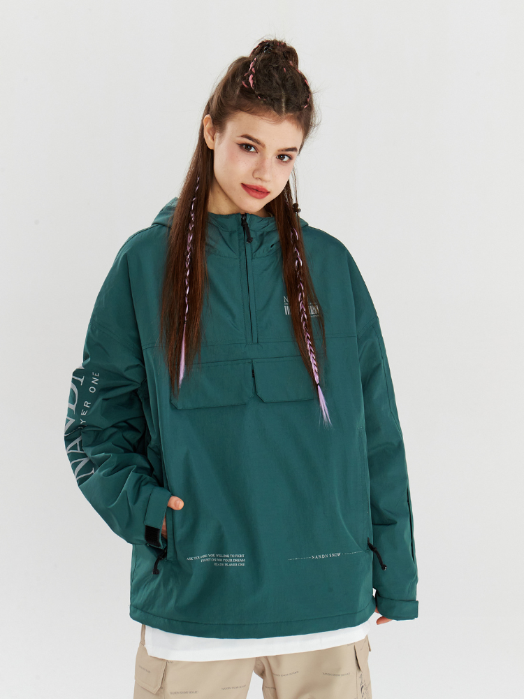 NANDN Outerwear Ski Pullover Shell Jacket - Women's NANDN | Snowears.com