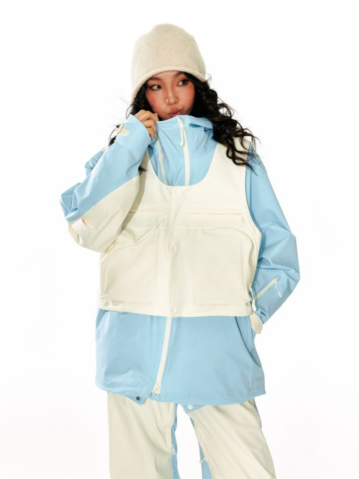 LITAN Stylish Mountain Snow Jacket - Unisex - 淘宝显示无货-https://item.taobao.com/item.htm?  https://item.taobao.com/item.htm? - Snowears- Jackets