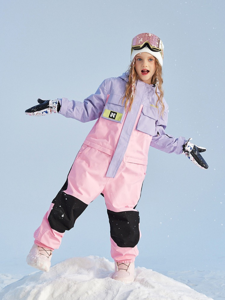 NANEND Kids Alpine Explorer Ski Jumpsuit - Snowears- Suits