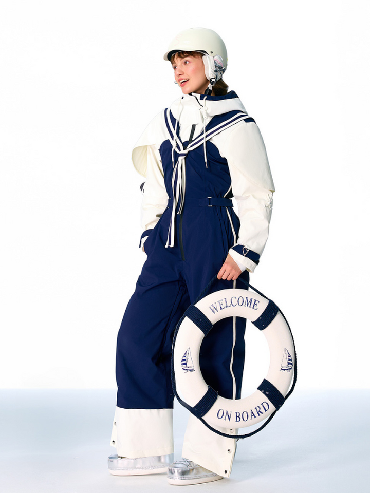 BCG Vintage Sailor Ski Bibs - Women's - Snowears- Pants