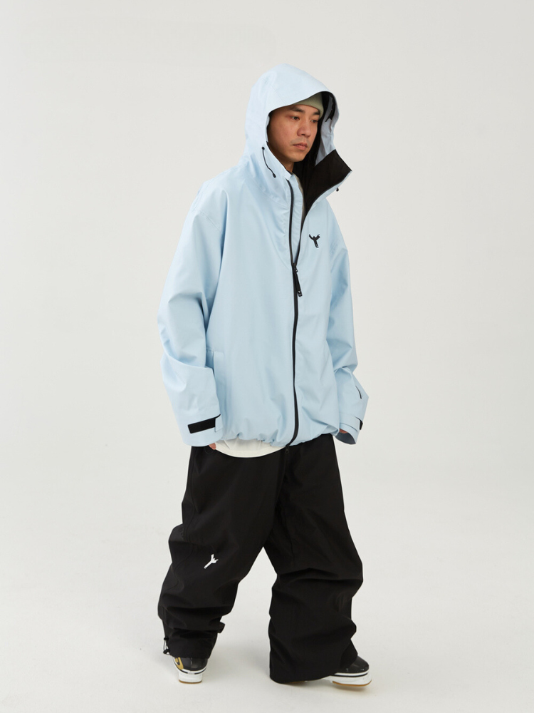 Winter Ticket Skyline Breeze 3L Jacket - Unisex Blue Winter Ticket | Snowears.com