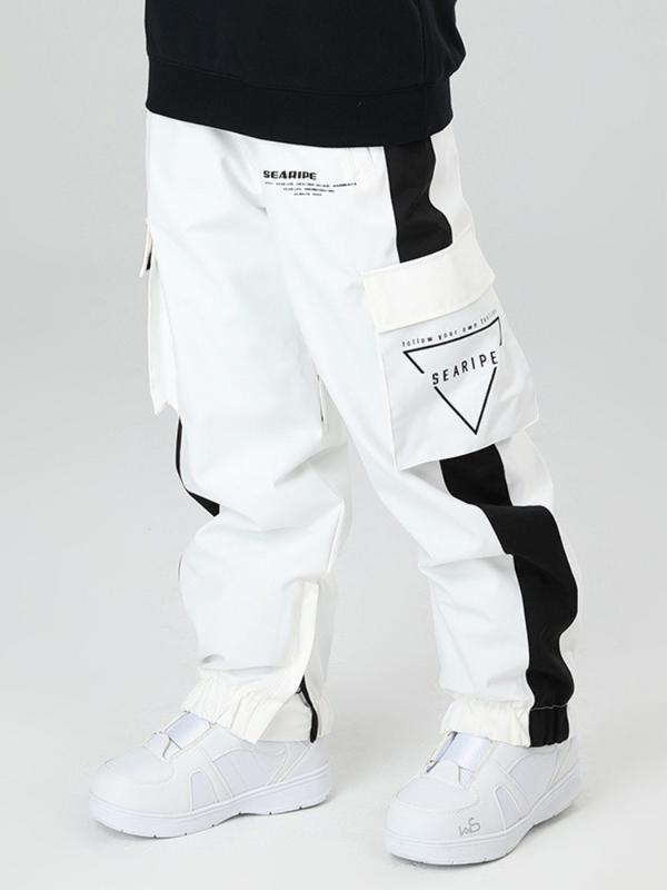 Searipe Reflective Cargo Snow Pants - Men's - Snowears- 