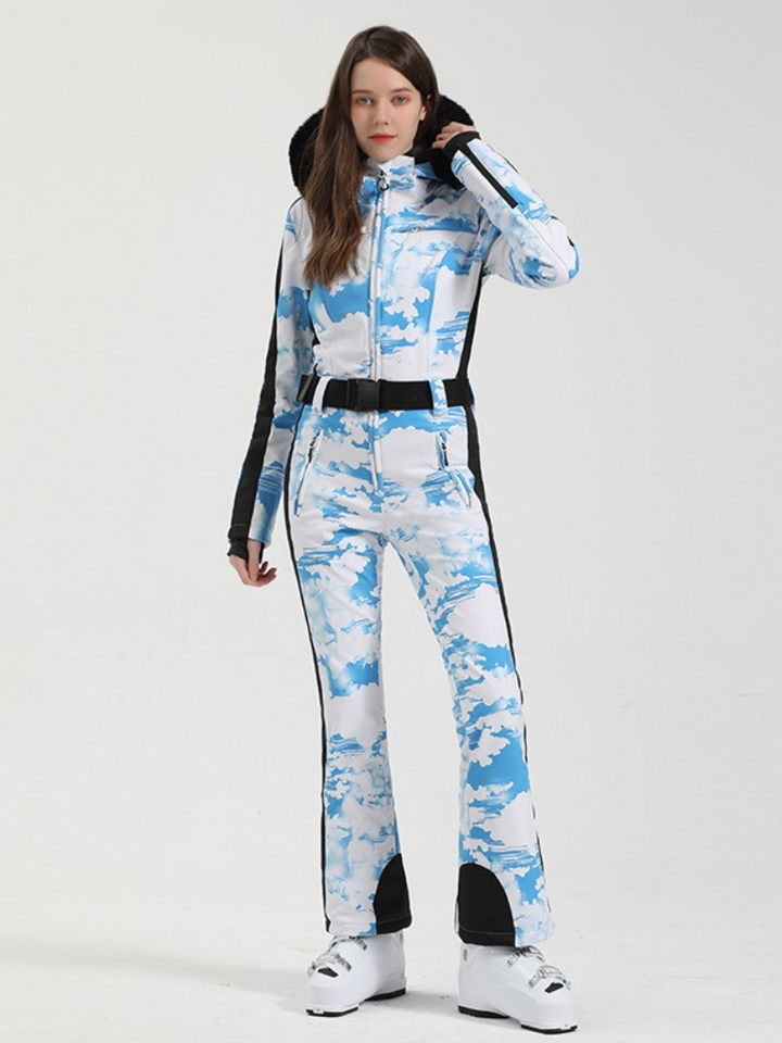 Gsou Snow Women‘s Tie Dye One Piece - Snowears-snowboarding skiing jacket pants accessories