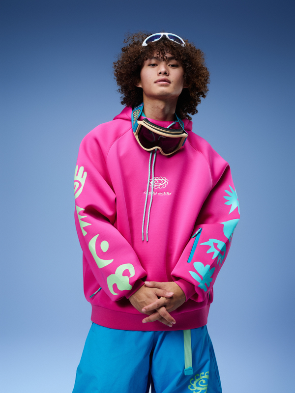 OddyEddy Totem Flow Snow Hoodie - Unisex
