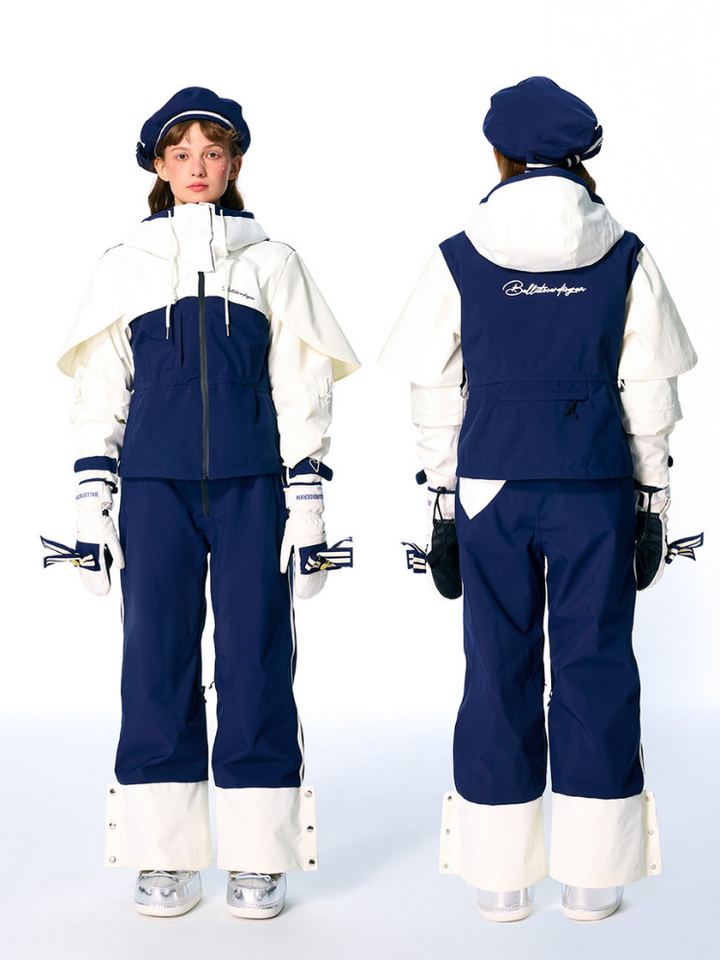 BCG Vintage Sailor Ski Bibs - Women's - Snowears- Pants