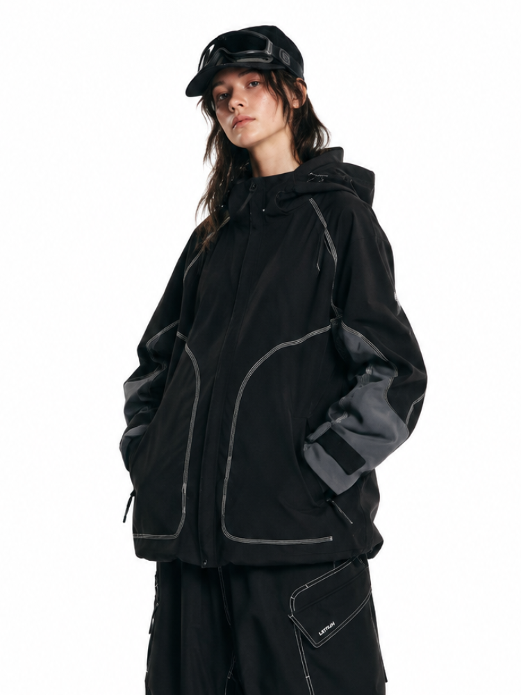 LITAN Teflon Freeride Ski Shell - Unisex LITAN | Snowears.com