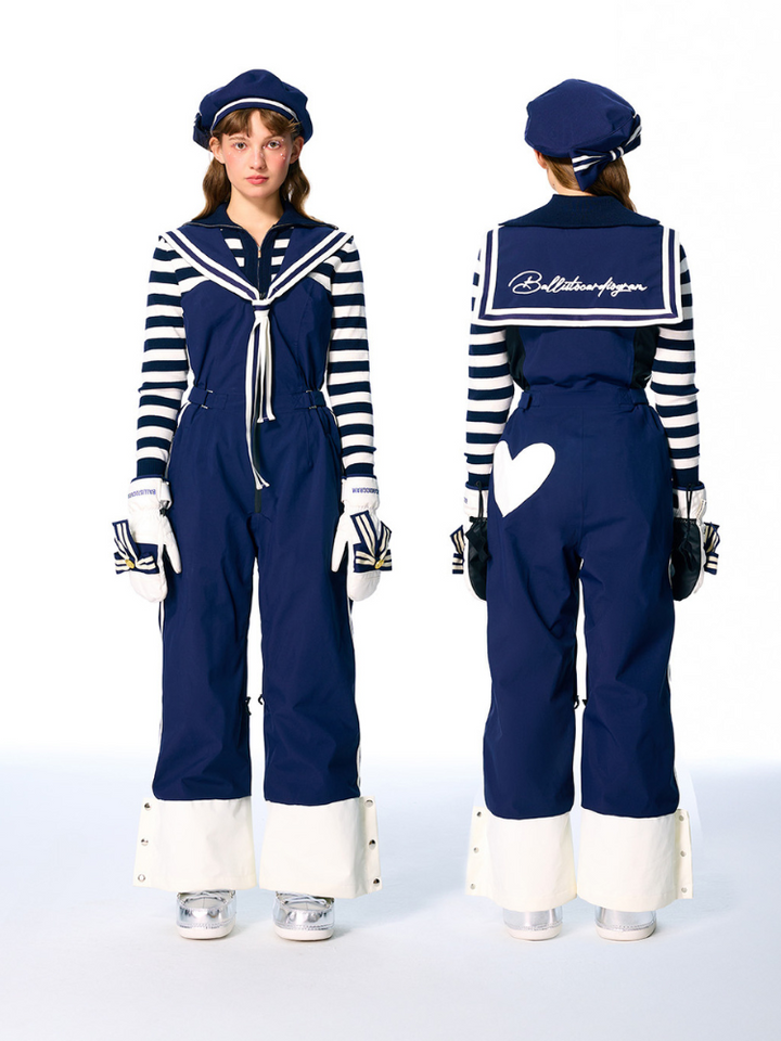 BCG Vintage Sailor Ski Bibs - Women's - Snowears- Pants