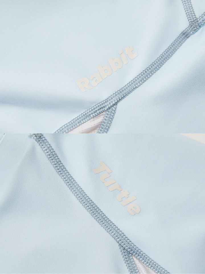 TurtleRabbit Marine Beige Mix Cycling Jersey - Women's - Snowears- T-Shirts