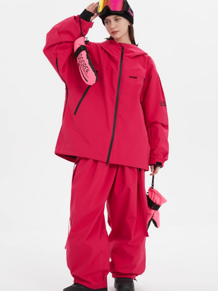 Doorek Rabbit Ears Hooded Snow Suit - Unisex - Snowears- Suits