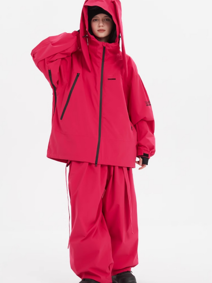 Doorek Rabbit Ears Hooded Snow Suit - Unisex - Snowears- Suits