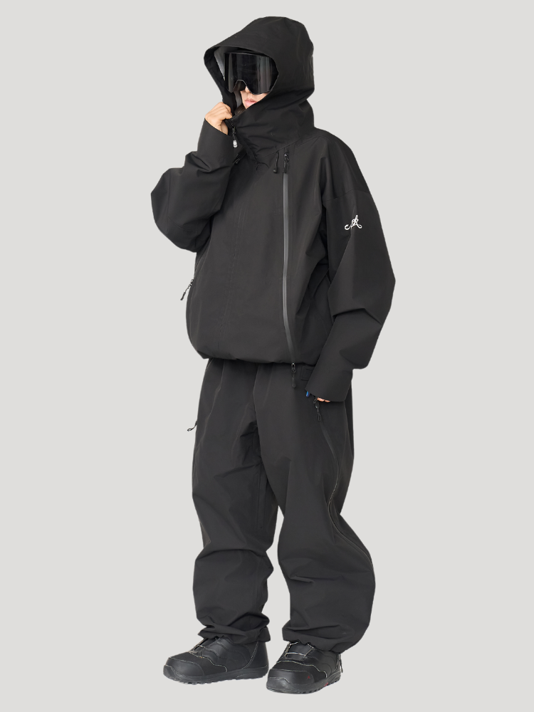 Doorek GlideFlow Shell Baggy Ski Pants - Unisex - Snowears- pants