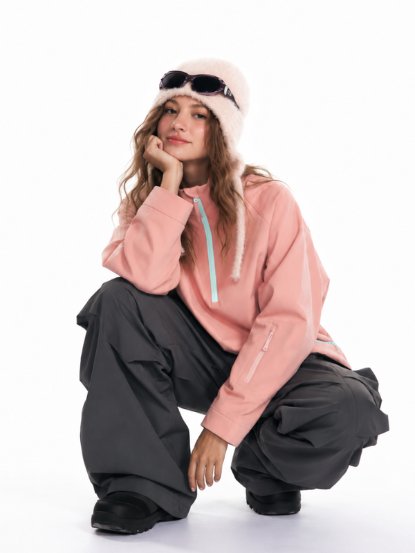 LITAN Half-Zip Fleece Snow Pullover - Women's