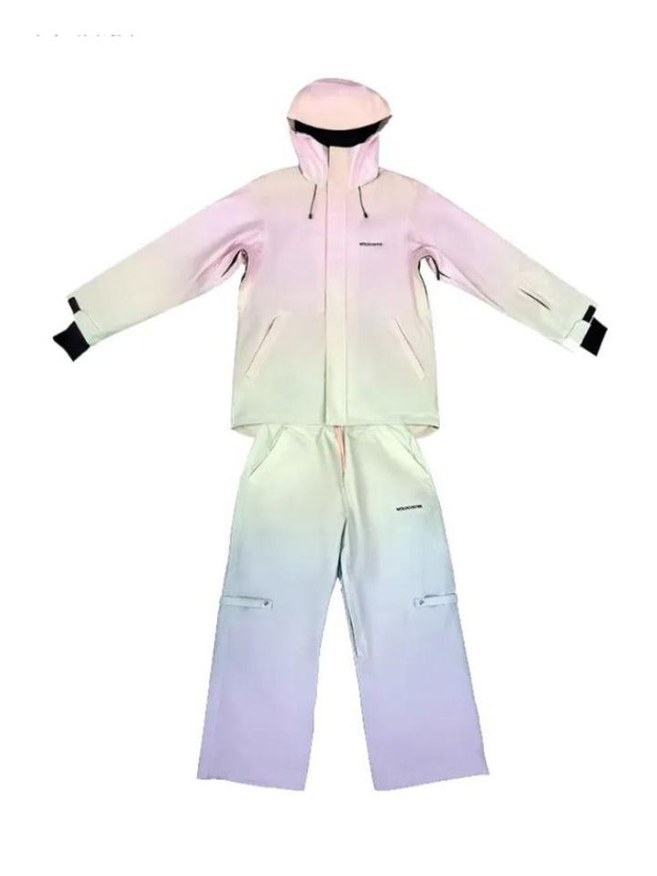 Molocoster 3L Rainbow Unicorn Snow Suit - Women's - Snowears- Suits