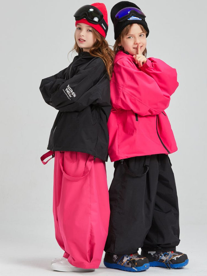 Doorek Kids Rabbit Ears Hooded Jacket - Snowears- Ski Jacket