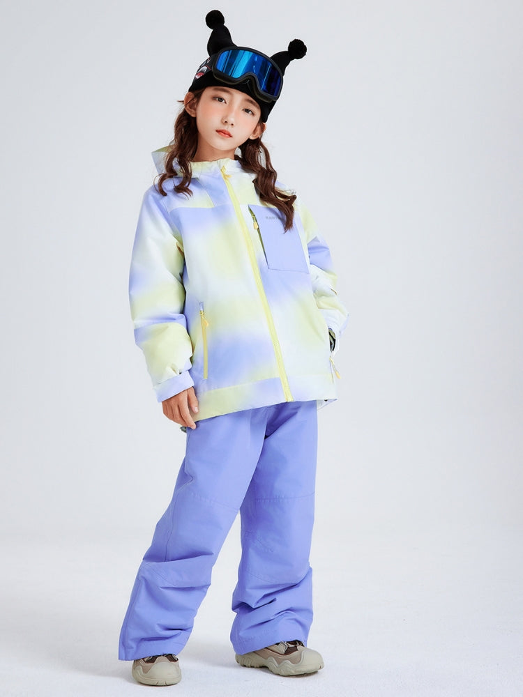 NANDN Kids Candy Color Gradient Snow Suits NANDN | Snowears.com