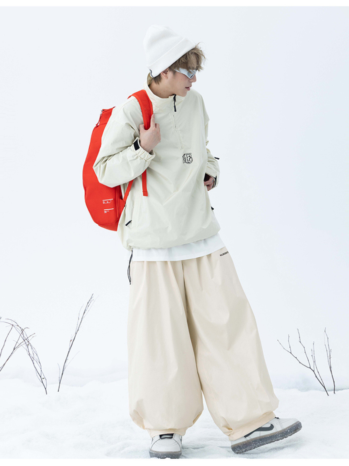 Molocoster Parachute Baggy Ski Pants – Unisex - Snowears