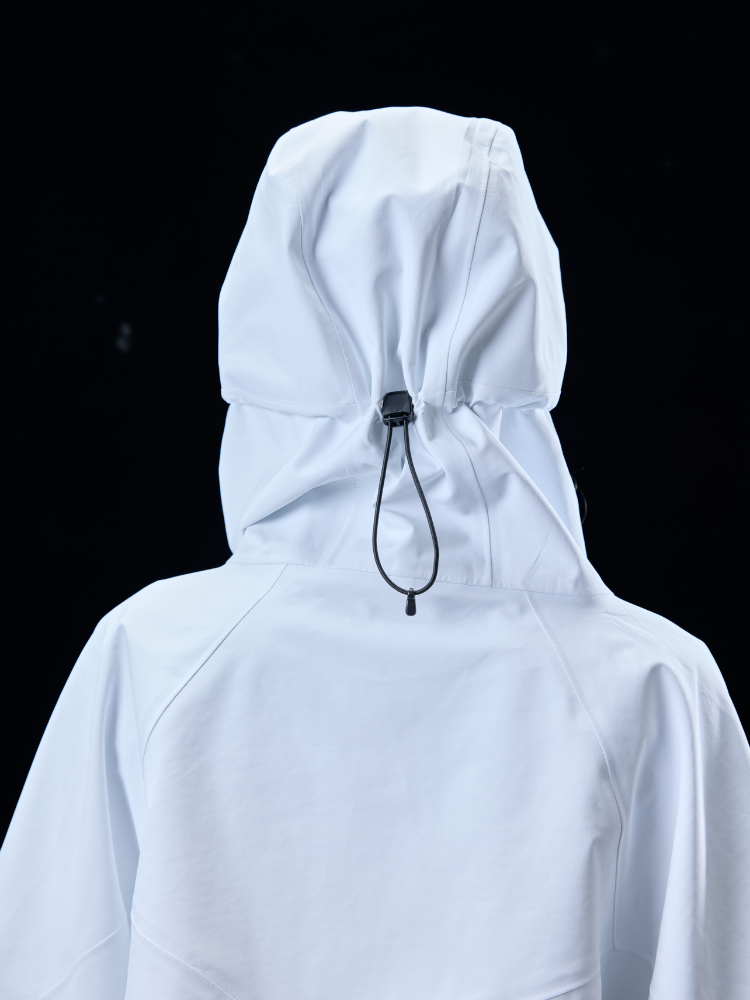 Hellystudio Elemental White 3L Snow Jacket - Unisex - Snowears- Ski/Snowboard Jackets