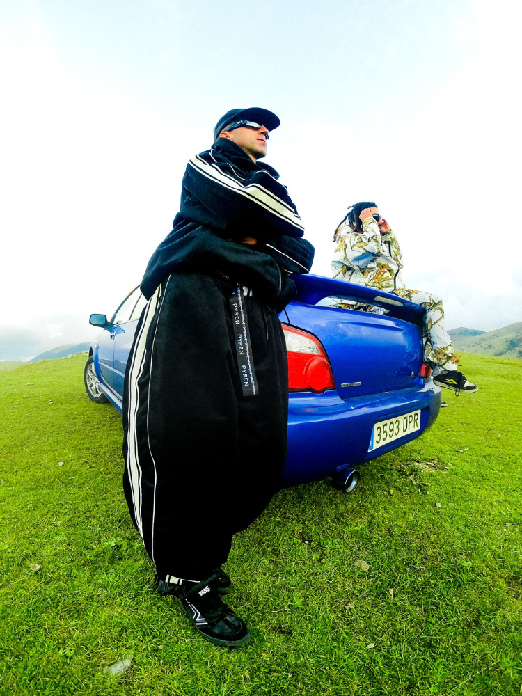 Searipe Side Stripe Velvet Baggy Shell Snow Suit - Men's Searipe | Snowears.com