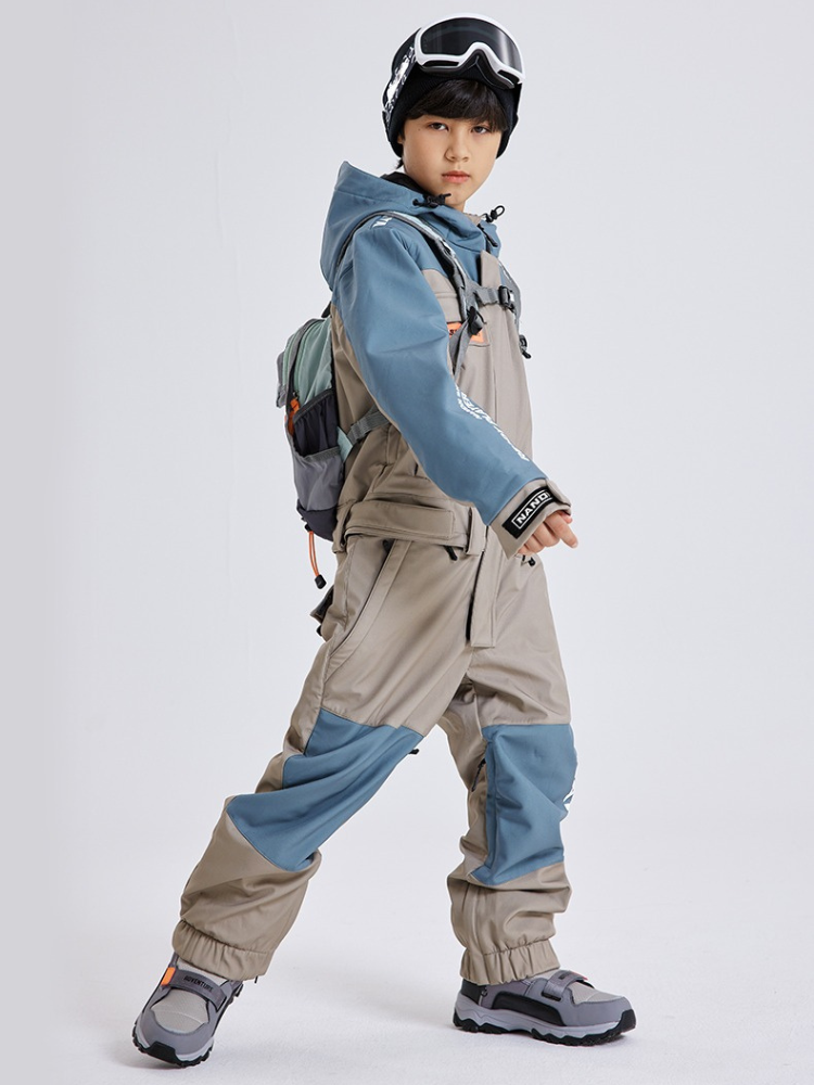 NANDN Kids Little Expedition Snow One Piece - Snowears- kids one piece