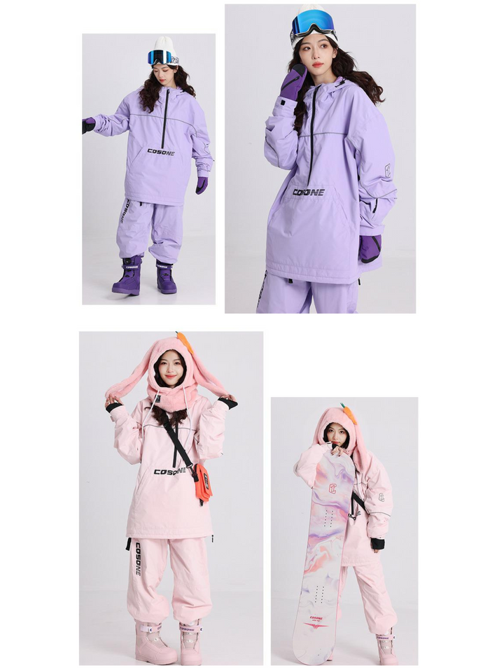 Cosone Insulated Winter Ski Suit - Women's - Snowears- Suits