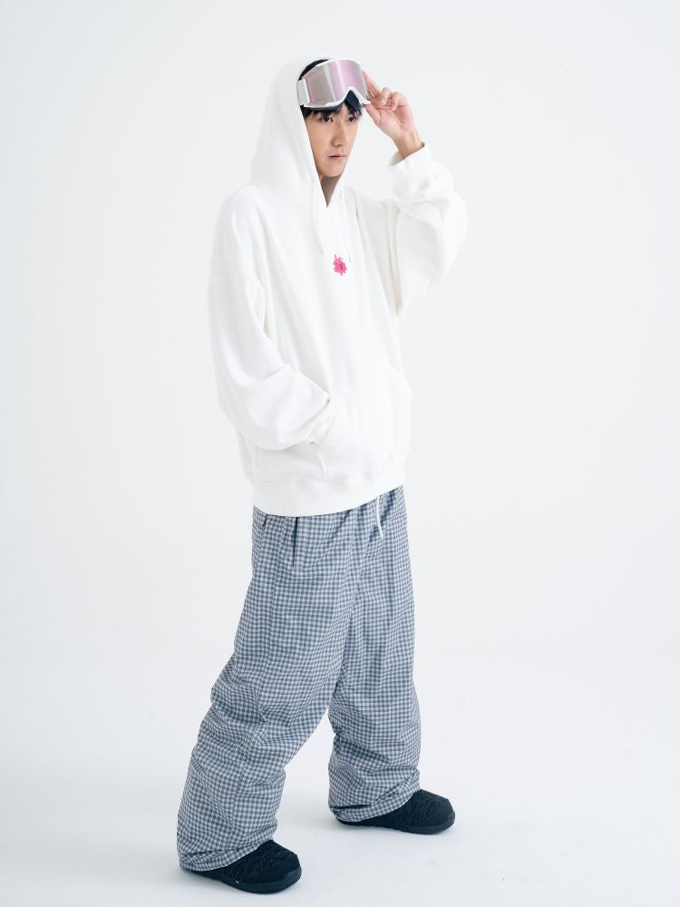 TRICKER White Frost Peak Fleece Hoodie - Men's TRICKER | Snowears.com