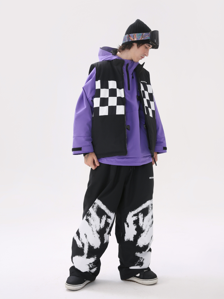 Molocoster 3L Graffiti Snow Pants - Unisex - Snowears- Pants