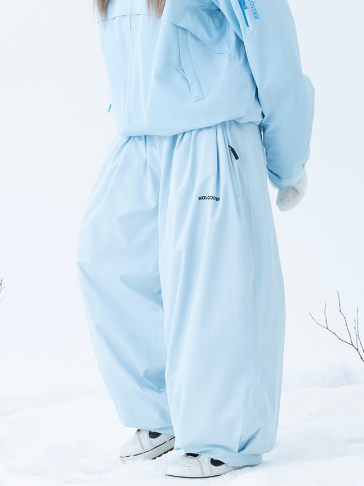 Molocoster Parachute Baggy Ski Pants – Unisex - Snowears