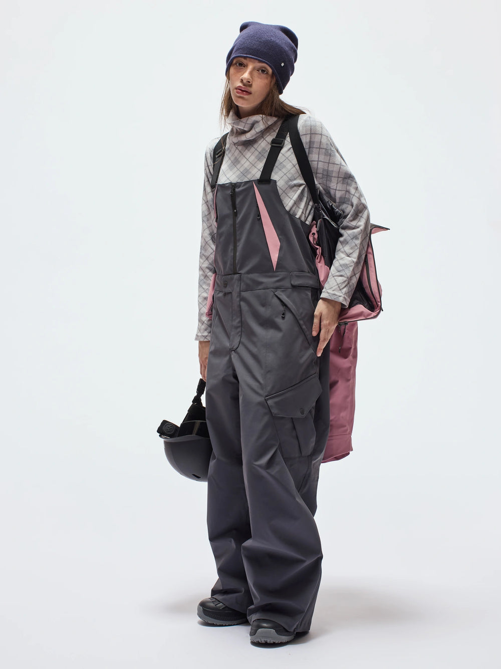 LITAN 3L Urban Cargo Snow Bib Pants - Women's