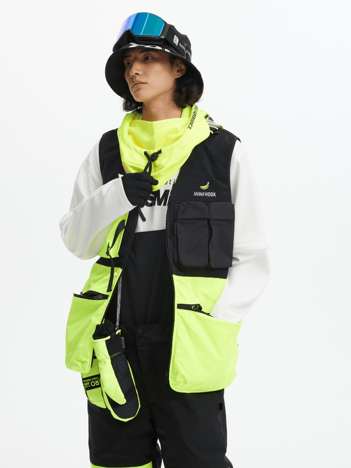 Tolasmik x Banana Hook Streamline Cargo Vest - Unisex - Snowears- vest