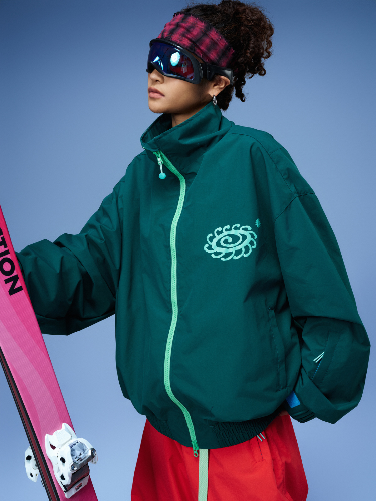 OddyEddy Mindseer Snow Jacket - Unisex Green OddyEddy | Snowears.com