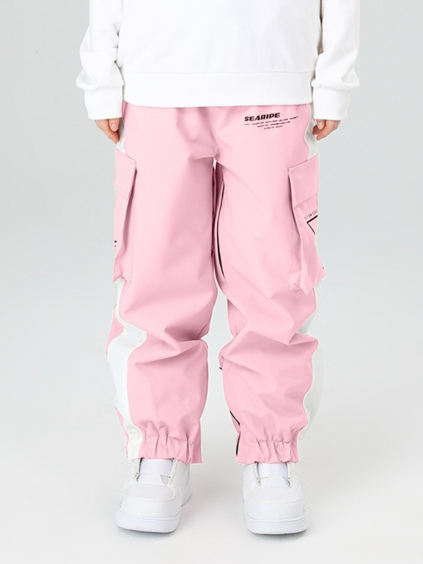 Searipe Reflective Cargo Snow Pants - Women's - Snowears- 