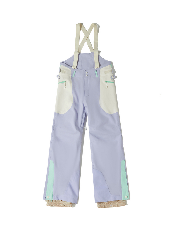 LITAN Chic Macaron Snow Bib Pants - Women's - Snowears- bib pants