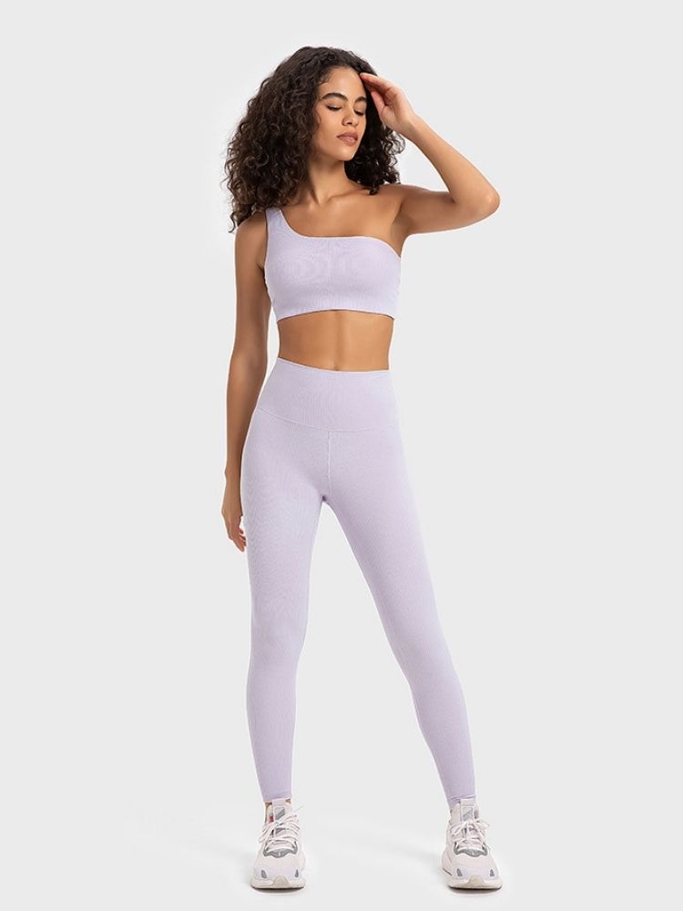 One Shoulder Workout Bras - SunShine Easymotion | Snowears.com