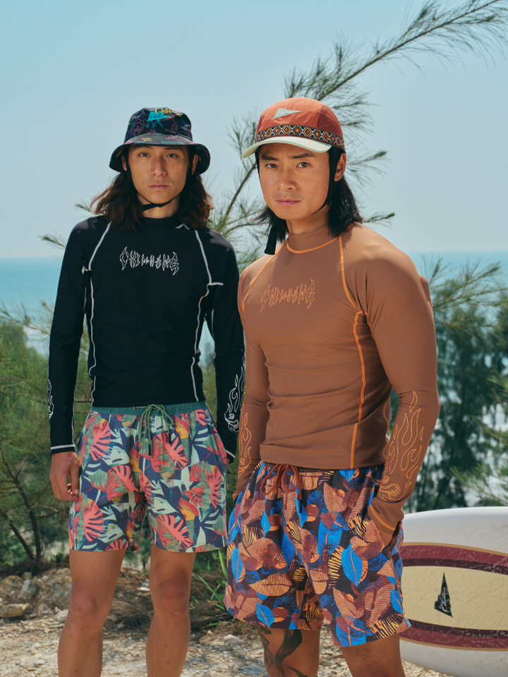 CHILLHANG UPF50+ Long Sleeve UV Rash Guard - Men's - Snowears- T-Shirts
