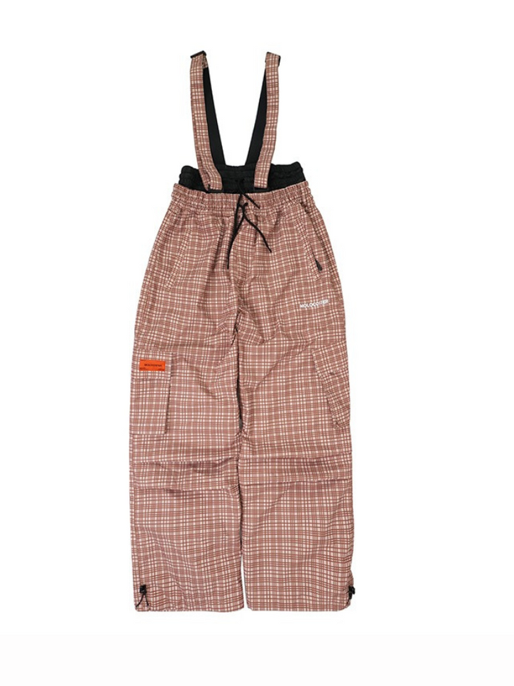 Molocoster Checkered Snow Pants - US Only - Snowears- snow pants