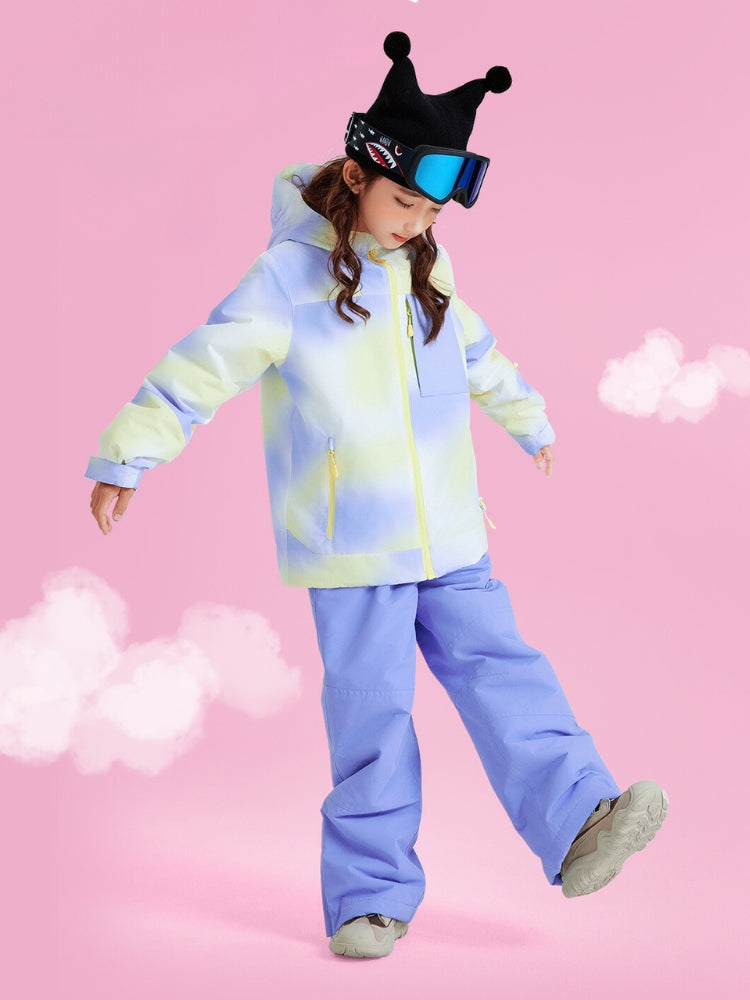 NANDN Kids Candy Color Gradient Snow Suits NANDN | Snowears.com