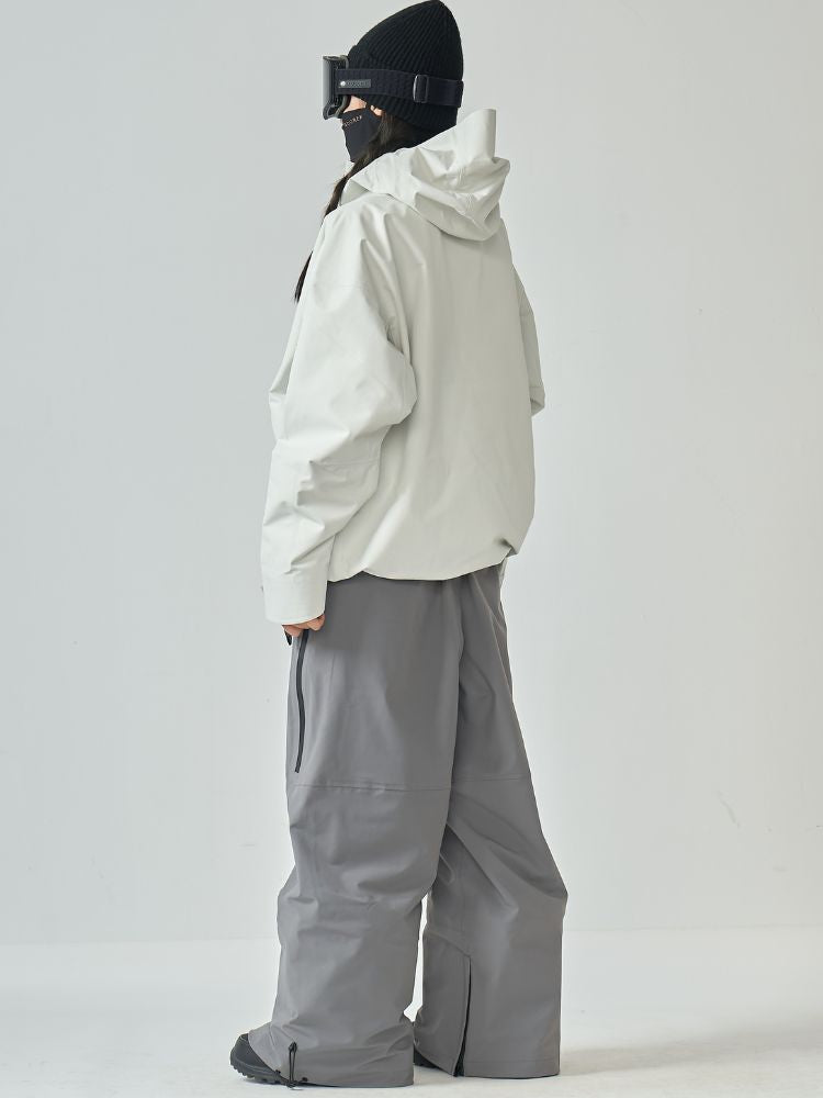 Doorek GlideFlow Shell Baggy Ski Jacket - Unisex - Snowears- Shell Jacket