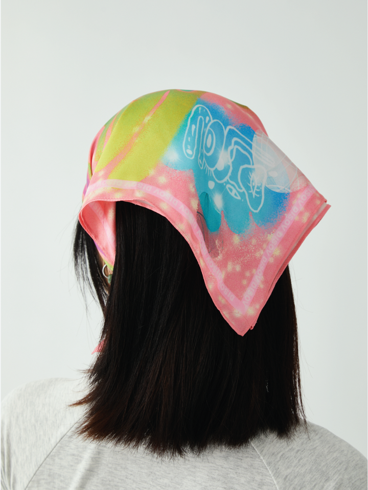 DISOV Crybaby Angel Y2K Bandana - Snowears- Bandana